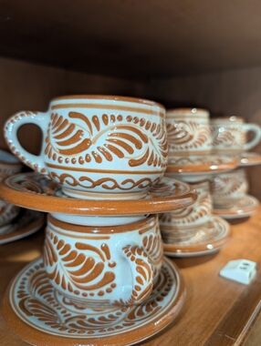 Talavera Cup And Saucer Set